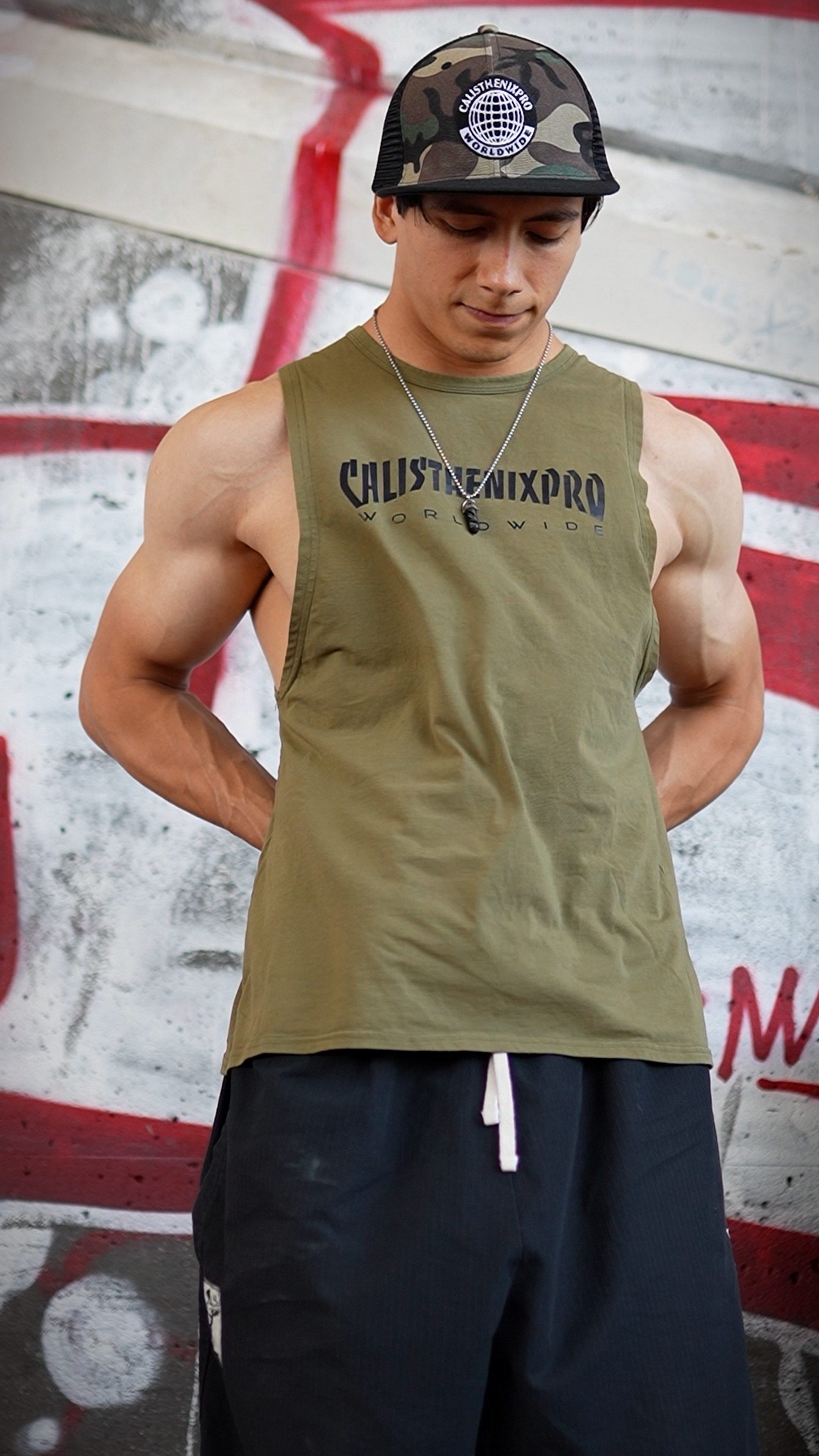 Army Green Tank Top - Worldwide Edition