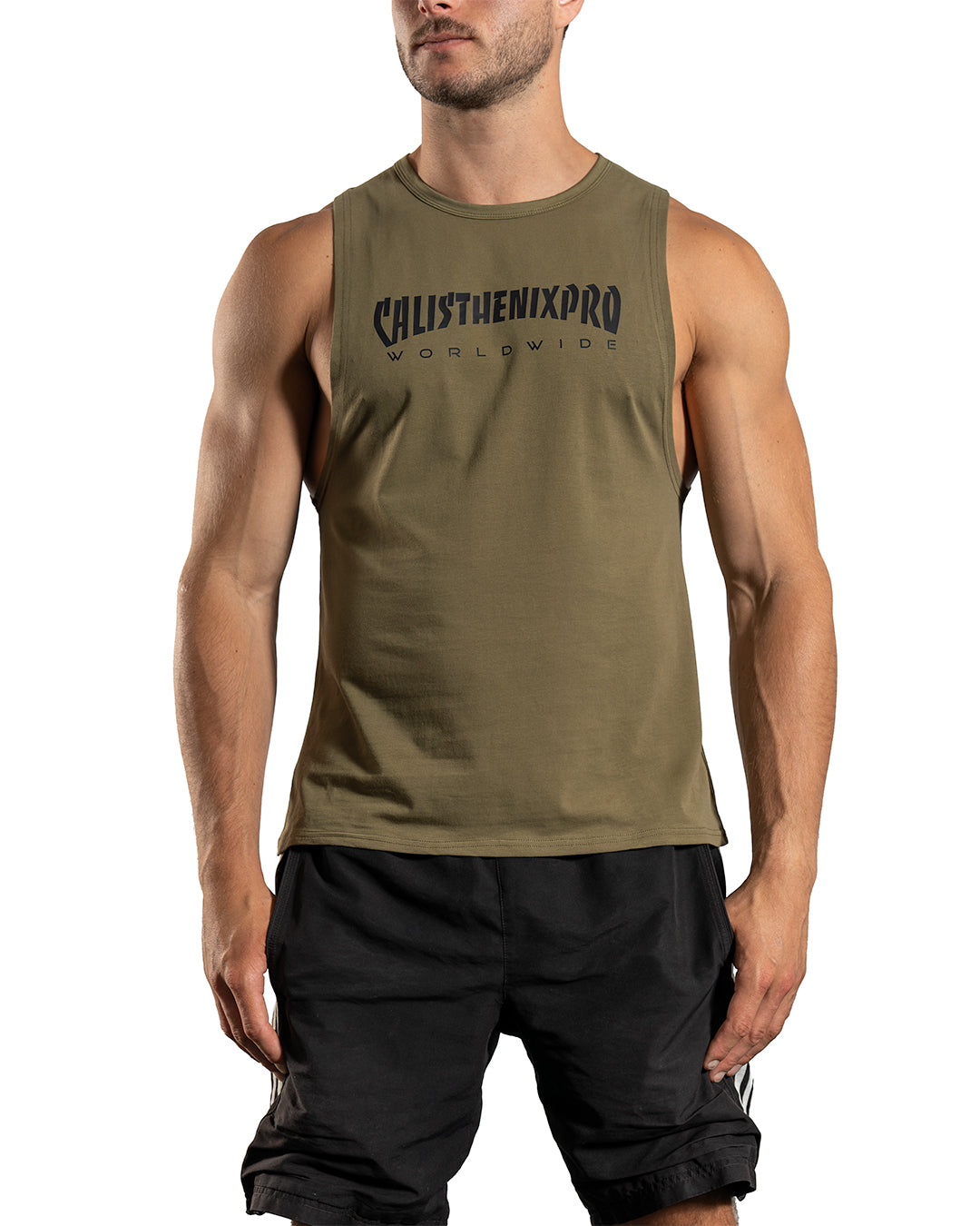Army Green Tank Top - Worldwide Edition